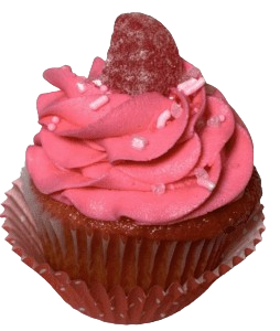 Strawberry cupcake Per Dozen
