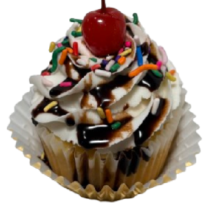 Vanilla Sundae Cupcake Per Dozen